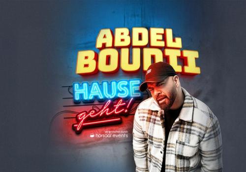 Abdel Boudii Comedy – Ufer Studios Münster 